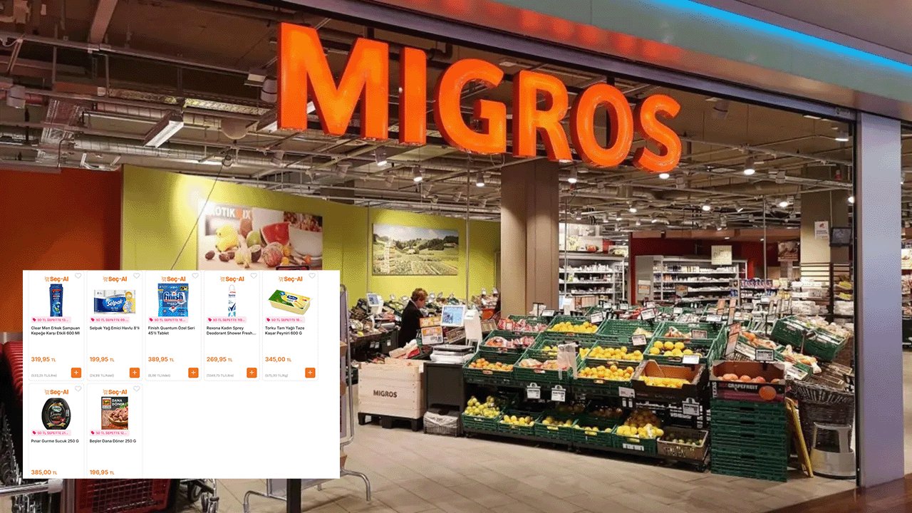Migros'ta Çok Al Hesaplı Al Kampanyası Başladı! Ayçiçek Yağı, Sucuk ve Kaşar Peynirde Fiyatlar Yarıya Düştü