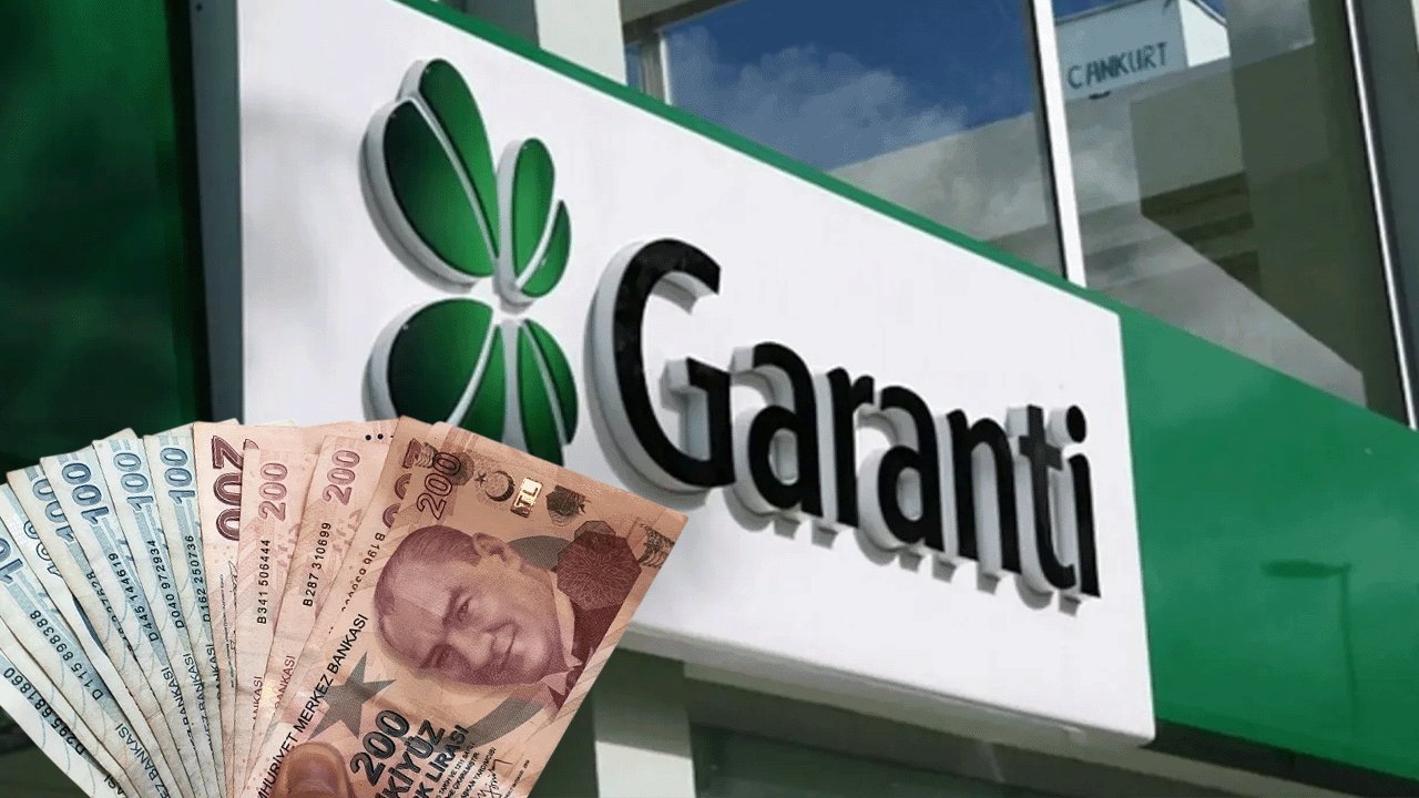 Garanti Bankası müşterilerine 5 dakika anında onay ile tam 55.000 TL veriyor