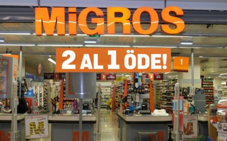 Migros 20-21 Ekim’de 2 AL 1 ÖDE kampanyasını başlattı
