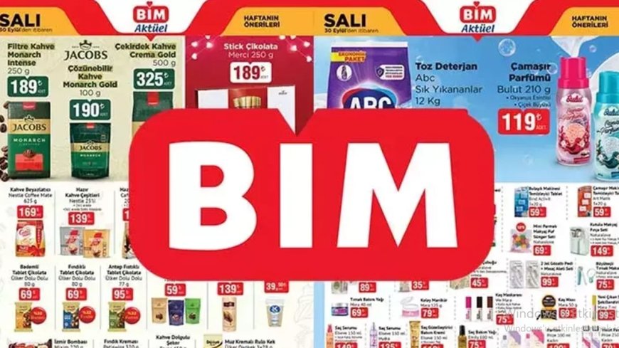 7 Ekim BİM Aktüel Kataloğu Yayımlandı! Bu Fiyatlar Kaçmaz!